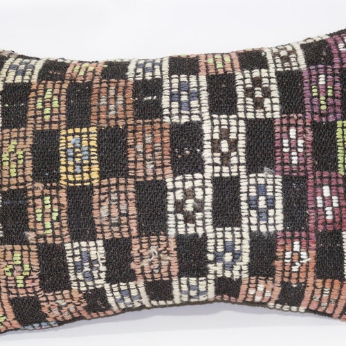 Embroidered Kilim Pillow Throw Pillow Sofa Pillow 16x24 Bohemian Kilim Pillow Decorative Kilim Pillow Home Decor Cushion Cover SP4060-356