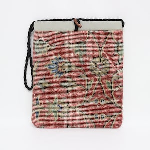 Bolso de hombro auténtico, Bolso de alfombra 11x14, Bolso hecho a mano turco, Bolso de viaje, Mejor bolso, Bolso tejido a mano, Bolso étnico, Bolso natural, SPBag 166