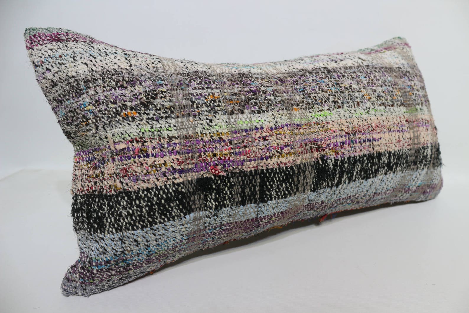 Cotton Kilim Pillow Outdoor Kilim Pillow 12x24 Washable Kilim Etsy