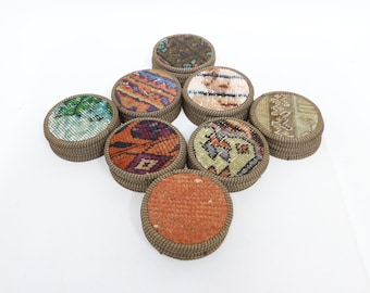 Kilim Coasters
