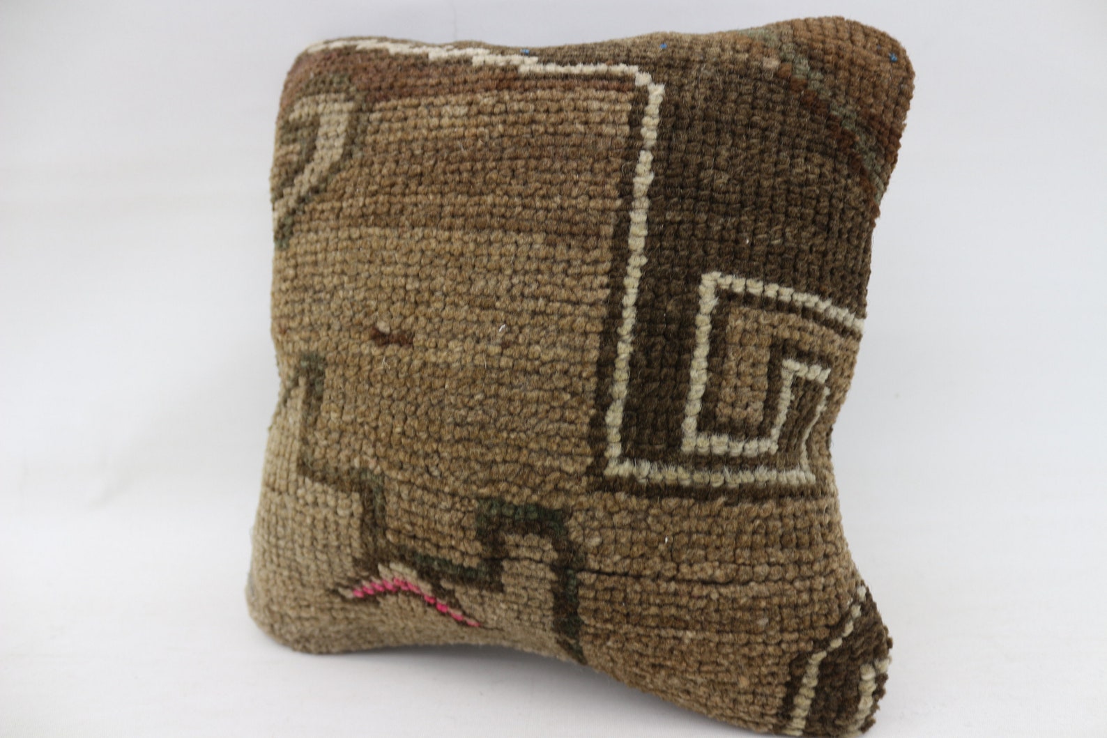 Turkish Kilim Pillow 12x12 Ethnic Pillow Small Throw Pillow Etsy
