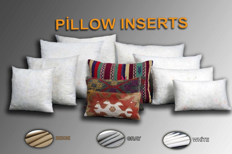 12x20 Pillow Insert Poly Fill Pillow Insert Kilim Pillow Etsy