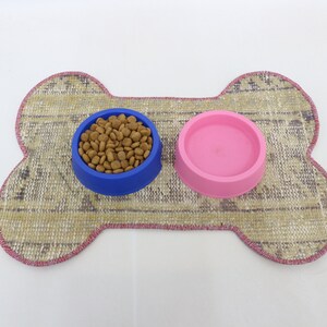 Pet Supplies, Kilim Animal Pad, Dog Lover Gift Mat, Beige Mat, Rug Mat, Organic Pad, Traditional Mat, Vintage Mat, Tribal Pad,