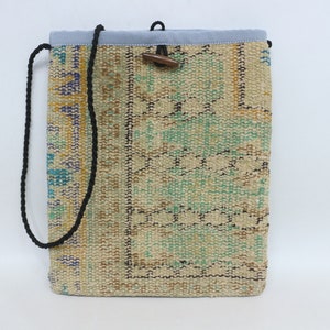 Personalized Gift, Handmade Vintage Bag, Gift For Her, Vintage Kilim Bag, 11x14, Chic Bag, Handmade Bag, Best Gift For Her, Travel Bag