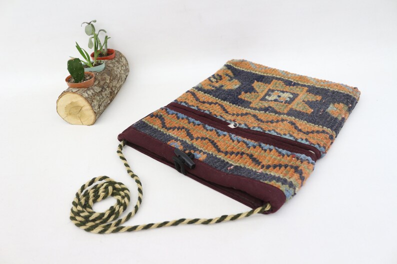 Handbag 12x14 Bag Bags Vintage Bag Handmade Bag Travel Bag Best Gift For Her Turkish Bag Chic Bag Rug Bag Beach Bag SPBag 26
