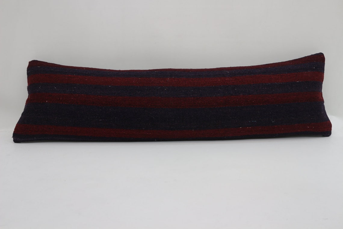 12x42 Striped Pillow Kilim Pillows Turkish Pillow Throw Pillow Etsy