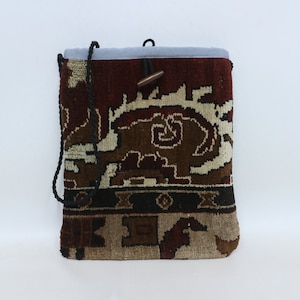 Weekender Bag, Rug Bag, Beach Bag, Crossbody Bag, Vintage Bag, Turkish Bag, 11x14, Handmade Bag, Chic Bag, Best Gift For Her, Travel Bag