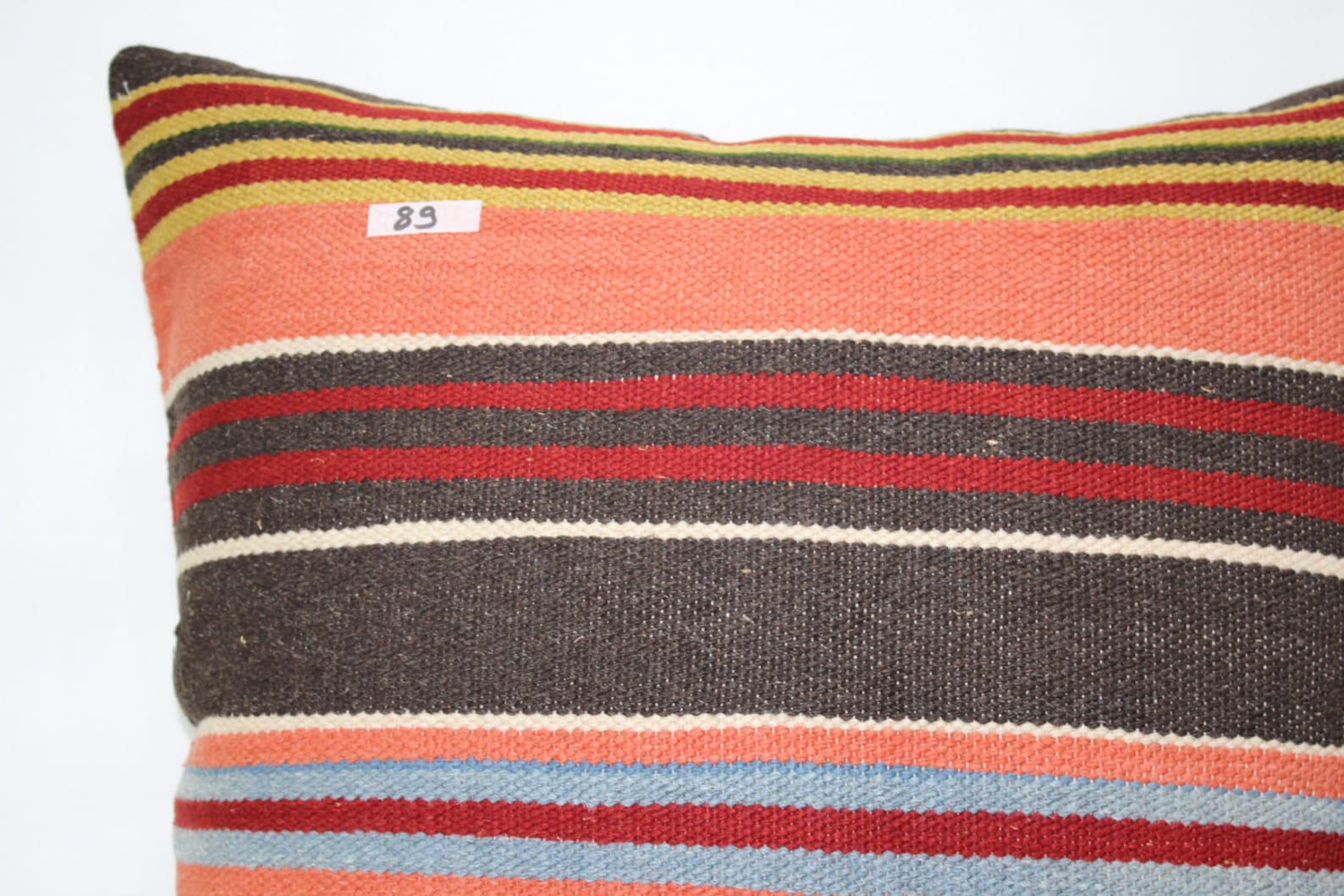 Kilim pillow 28x28 large size floor cushion 28x28 Etsy