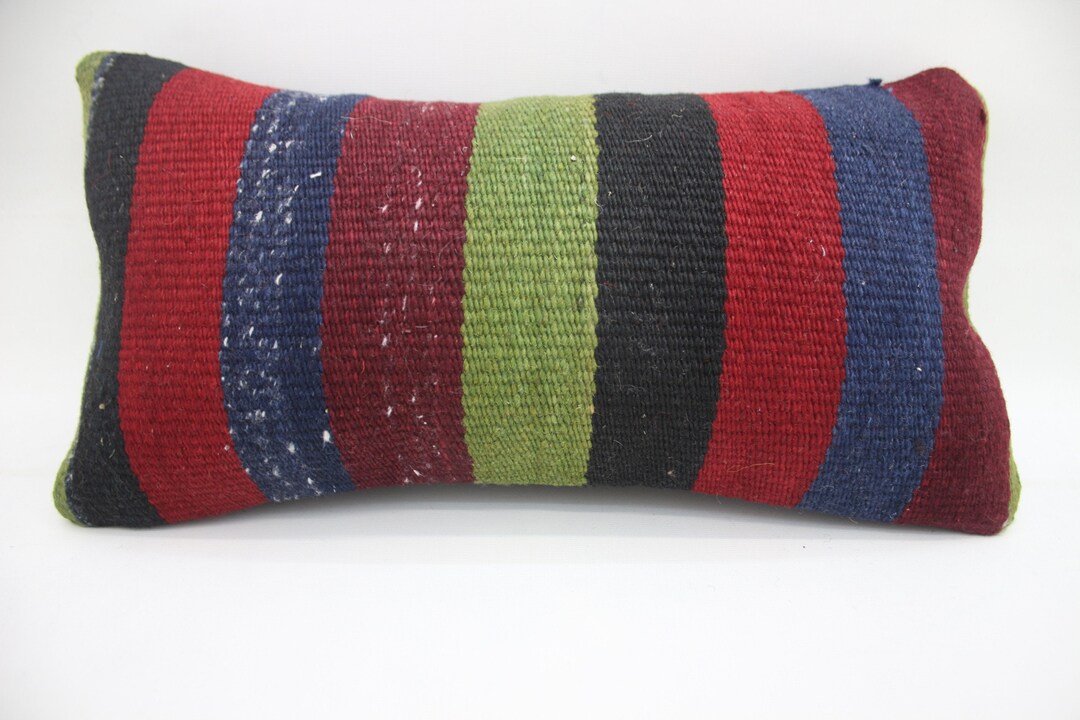 Designer Pillows, Personalized Gift, Pillow Covers, 8x16 Red Pillow