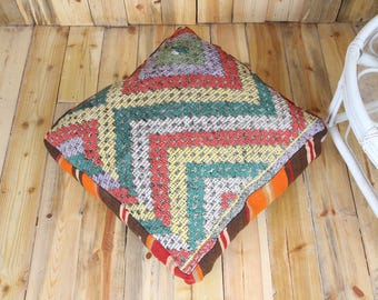 Kilim Poufs- Cylinder