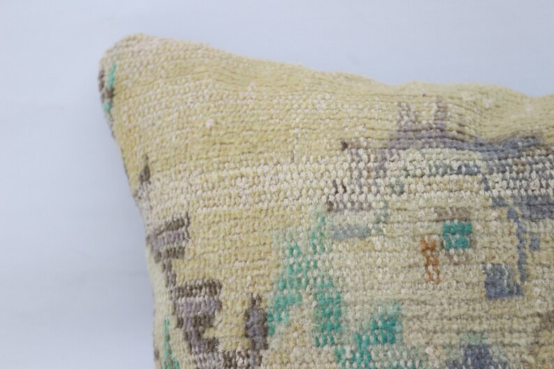 Large Pillow Ottoman Pillow Blue Pillow Pillow Cover 20x20 Kelim Kussen Cushion Cover Rug Pillow SP5050 5885 Faded Pillow,Woven Pillow