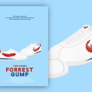 Forrest Gump • Poster Print • Minimalist Movie Poster • Art Print • Movie Gift • Movie Poster •  A4/A3 Print • Wall Art