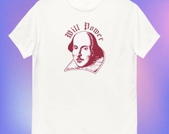 Will Power Shakespeare T-Shirt • Paul Mescal Fan Tee