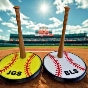 Baseball-Ring-Ausstellungsstand, Softball-Turnier-Ringhalter, Cup-Ring-Halterung für Mannschaften oder Spieler, personalisiertes Sportgeschenk