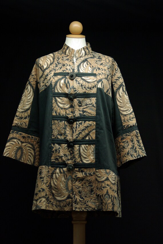 Batik Nehru Style Jacket