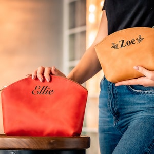 Muttertagsgeschenk Kulturtasche für Frauen, personalisierte Make-up Tasche, Brautjungfer Geschenke, personalisierte Kosmetiktasche, Reise benutzerdefinierte Brautjungfer Tasche