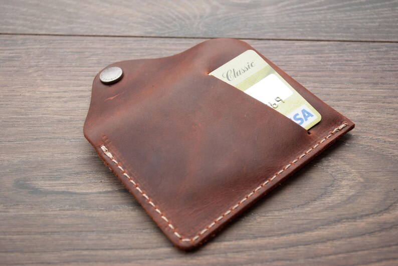 Minimalist Wallet Best Leather Wallet Slim Wallet | Etsy