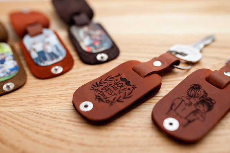 personalized photo key chain women keychain mothers day Leather keychain with photo mothers day gift gifts for mom Custom Key ring