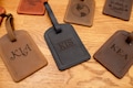 Leather luggage tags, Luggage tags personalized, luggage tag favor, luggage tags wedding, wedding favors