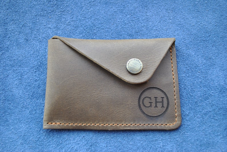 Minimalist Wallet Best Leather Wallet Slim Wallet | Etsy