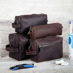 Kerstcadeaus, compacte en duurzame toilettas - perfecte reisorganisator voor heren en dames | Waterdichte dopp-kit met meerdere compartimenten