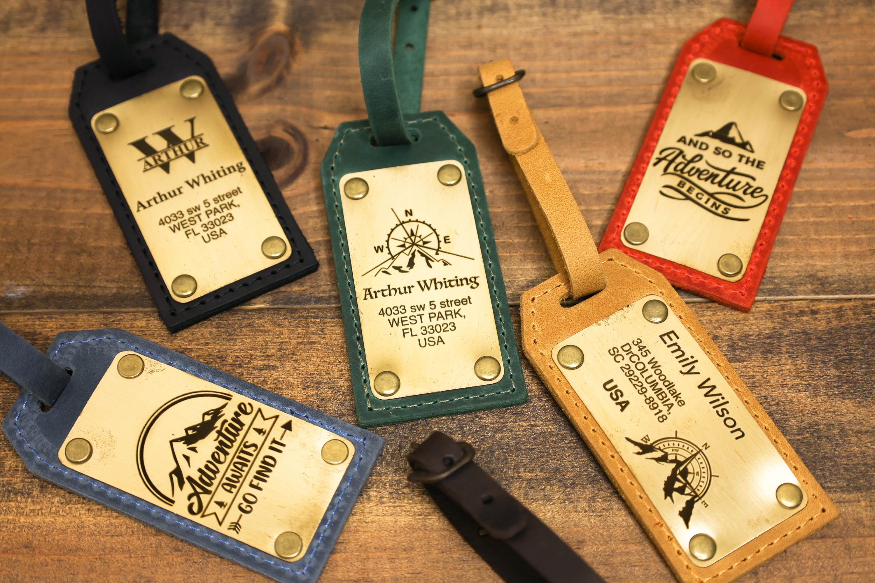 Leather luggage tags, groomsmen gifts, luggage tag, luggage tags personalized, bridesmaid gift, initial luggage tag, custom luggage tag