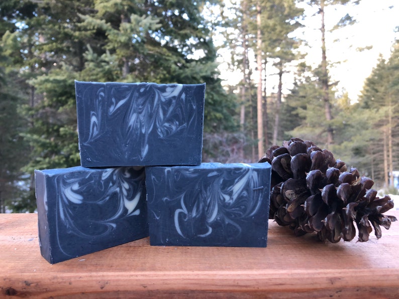 Lavender & Charcoal Soap image 1