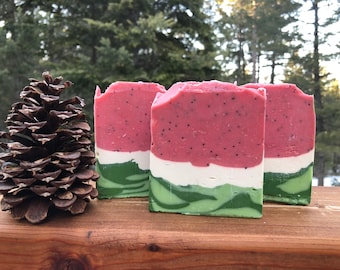 Watermelon Cold Process Soap