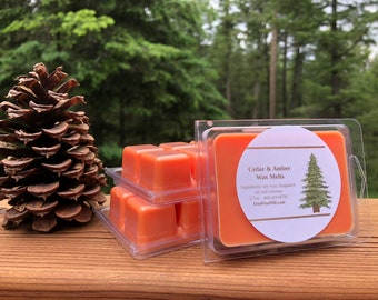 Cedar & Amber Wax Melt