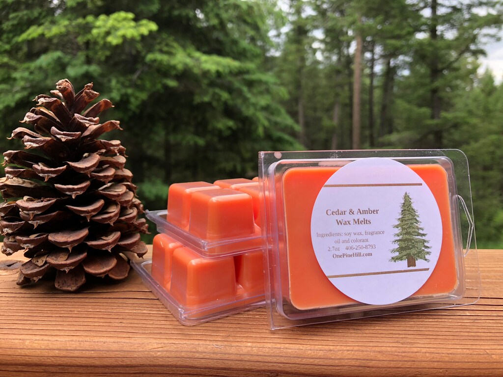 Cubi Di Cera Profumata Di Natale | 6 Fragranze | Cera Di Soia Naturale Per Scaldacera