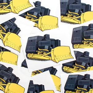 Killdozer Vinyl Cutout Sticker Water Bottle Decals, Laptop Decals, Vinyl Sticker for Cars image 2