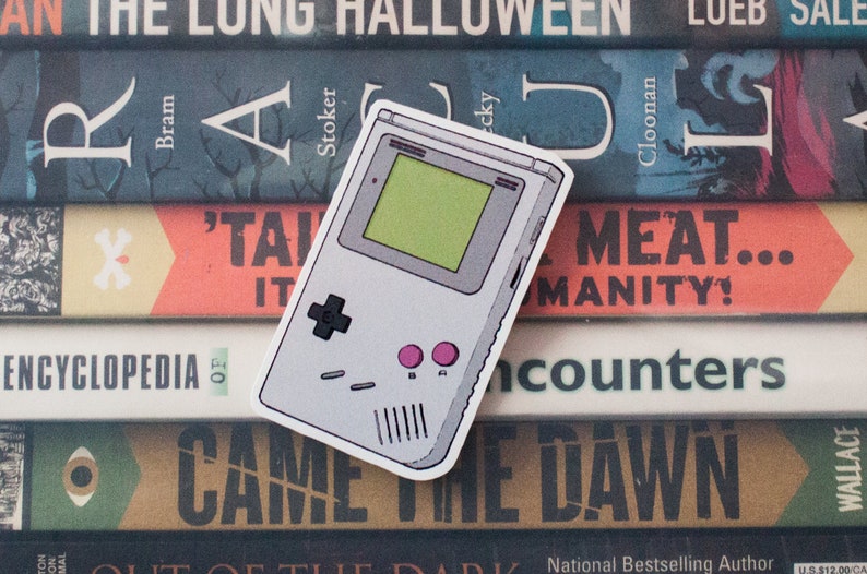 Classic Nintendo Gameboy Cutout Vinyl Sticker | Etsy