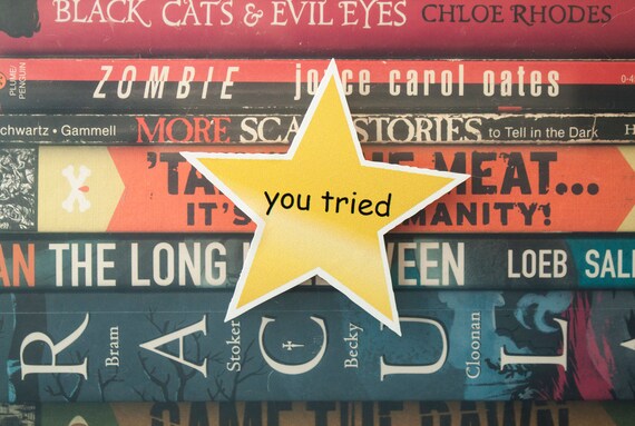 You Tried Gold Star - Gold Star - Sticker