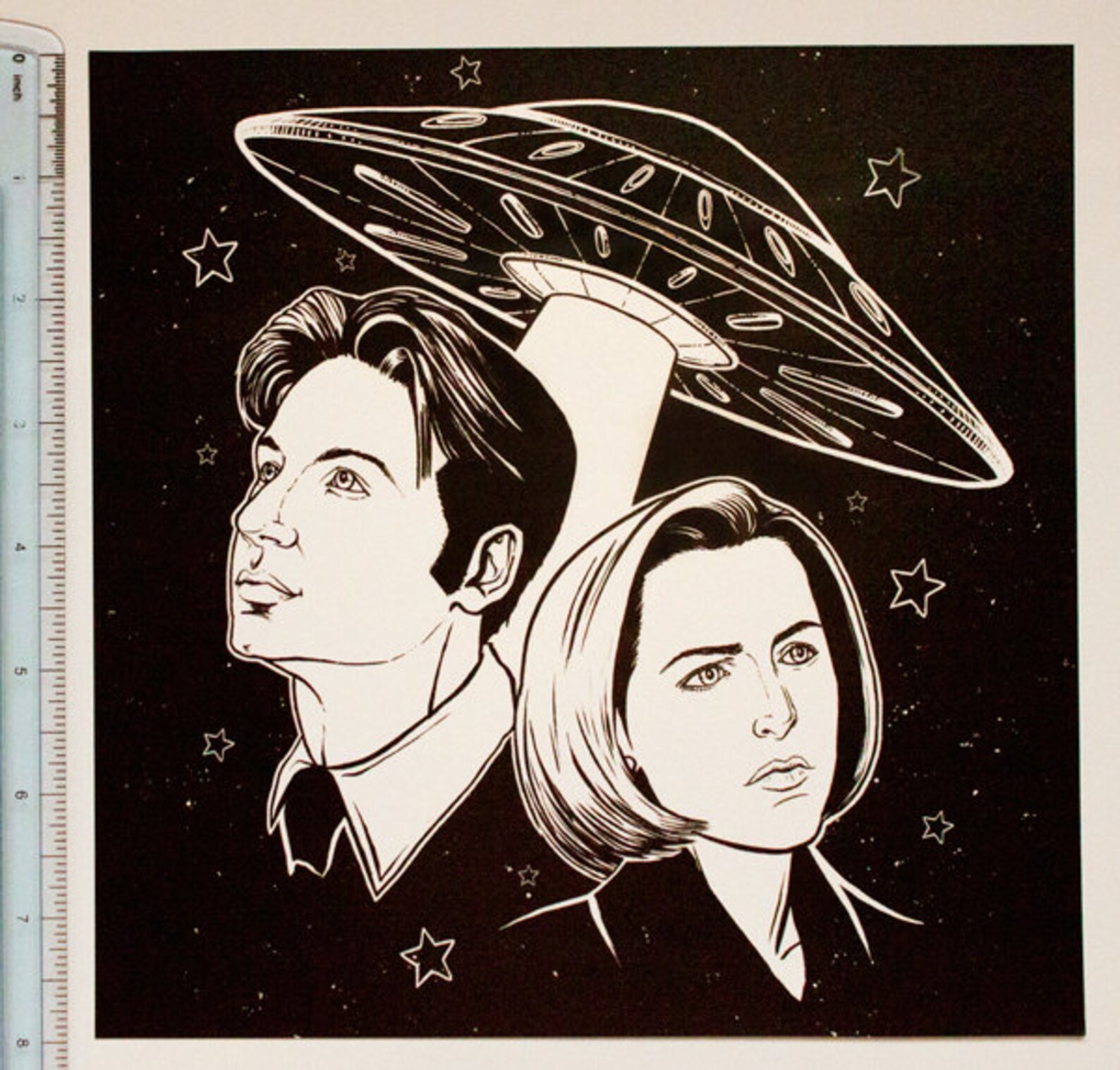 Xfiles Art Print Etsy UK