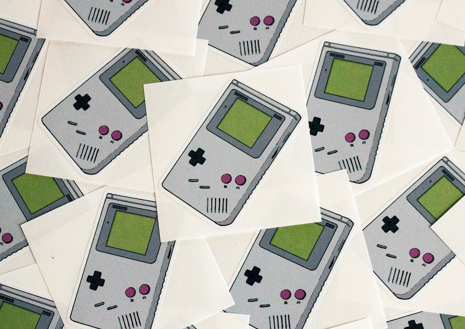 Classic Nintendo Gameboy Cutout Vinyl Sticker | Etsy