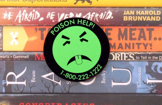 Mr Yuk Sticker Retro Saftey Vinyl Sticker - Etsy