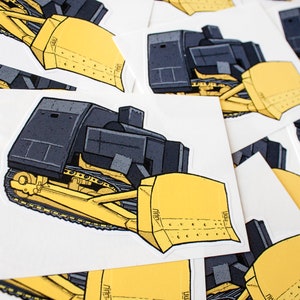 Killdozer Vinyl Cutout Sticker Water Bottle Decals, Laptop Decals, Vinyl Sticker for Cars image 3