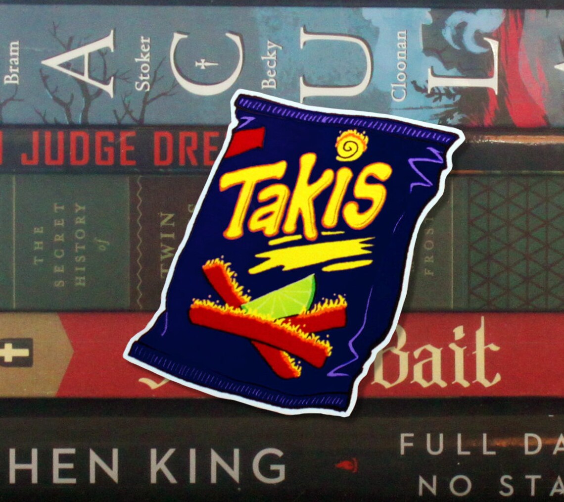 Takis Hot Chip Bag Vinyl Sticker - Etsy
