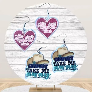 Adult Earrings, Unique Earrings, Statement Earrings, Dangle Earrings, Funny Earrings, Unique Gifts, Fun Earrings, Inappropriate Earrings