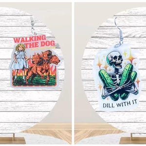 Adult Earrings, Unique Earrings, Statement Earrings, Dangle Earrings, Funny Earrings, Unique Gifts, Fun Earrings, Inappropriate Earrings