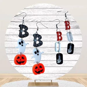 Halloween Earrings, Bat Earrings, Statement Earrings, Stud Earrings, Fun Earrings, Pumpkin Earrings, Boo Earrrings, Ghost Earrings