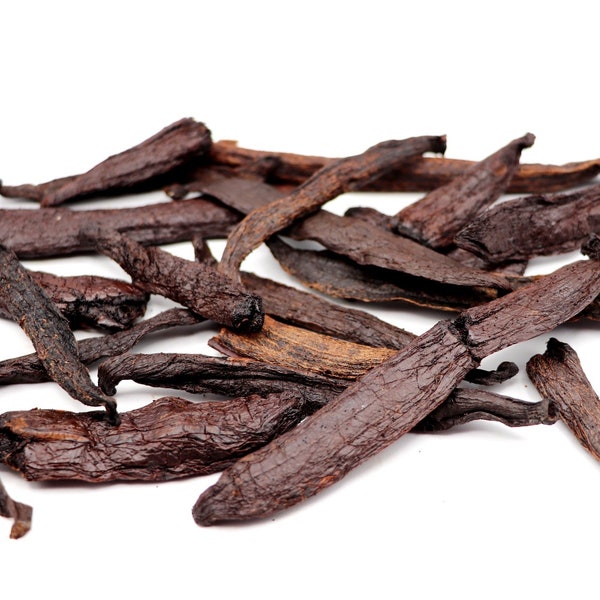 Mexican Pompona Vanilla Beans (Grade B and PIECES) - READ DESCRIPTION & look at all photos