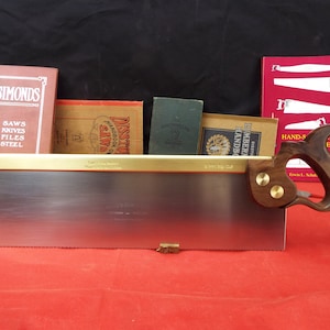 Raub&#39;s Saw Works, 16&quot; x 3 7/8&quot; x .025&quot; Sash Saw, 11 PPI Rip Cut, New Made to order
