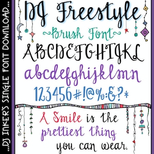 DJ Freestyle Brush Schriftarten Download