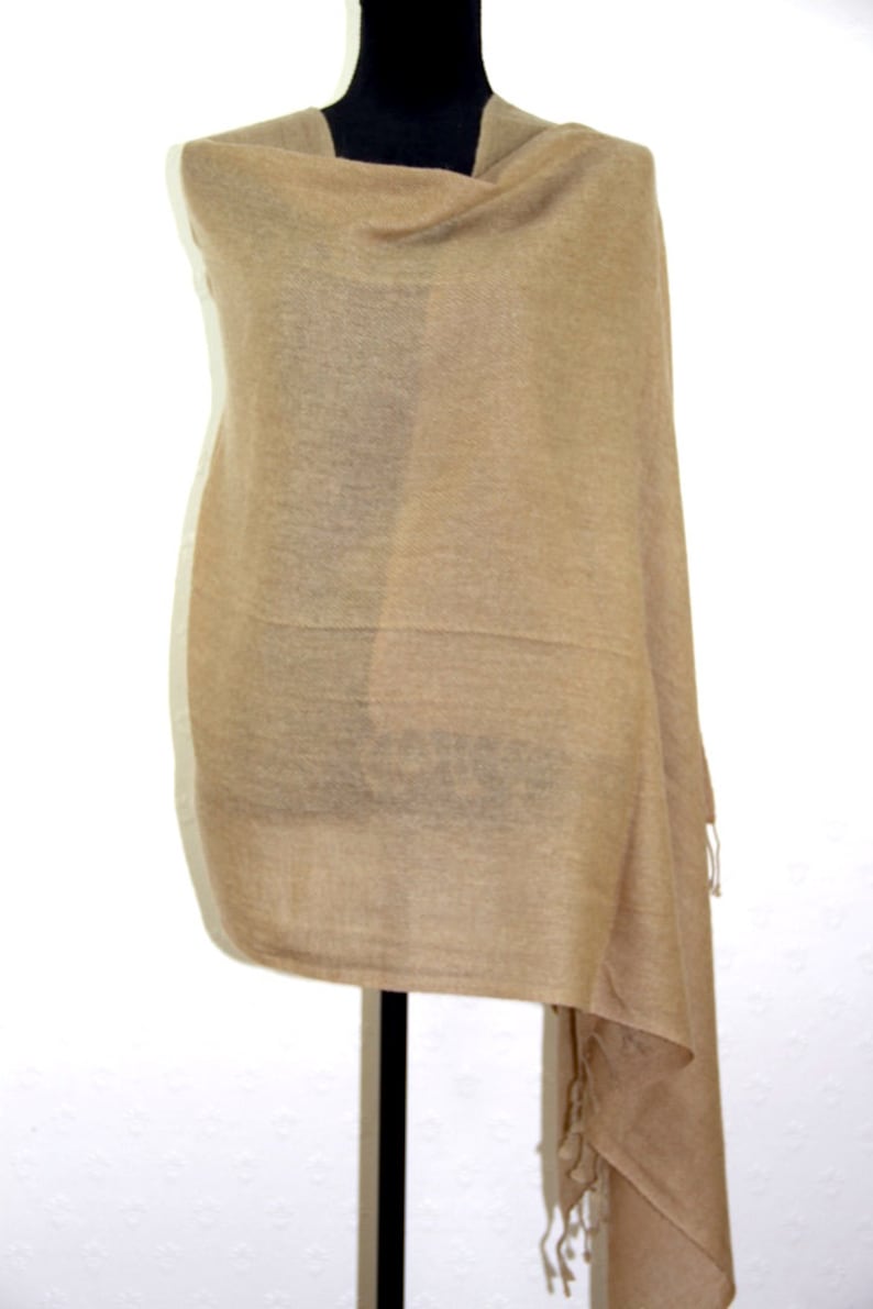 Soft Warm Cashmere Pashmina Bridesmaid Bridal Shawl Wrap Scarf Super Soft Light Fringed Elegant Accessory