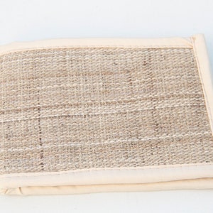 Handmade Nettle Wallet: Unisex Nepal Money Purse