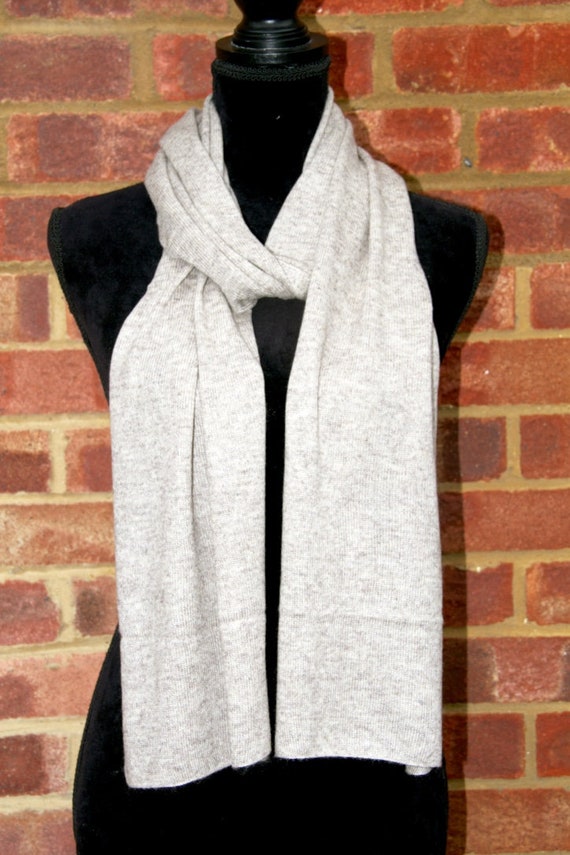 ladies black cashmere scarf