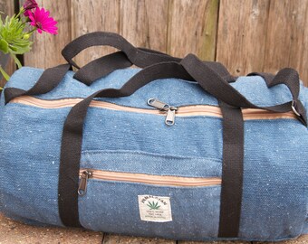 hemp duffle bolsa