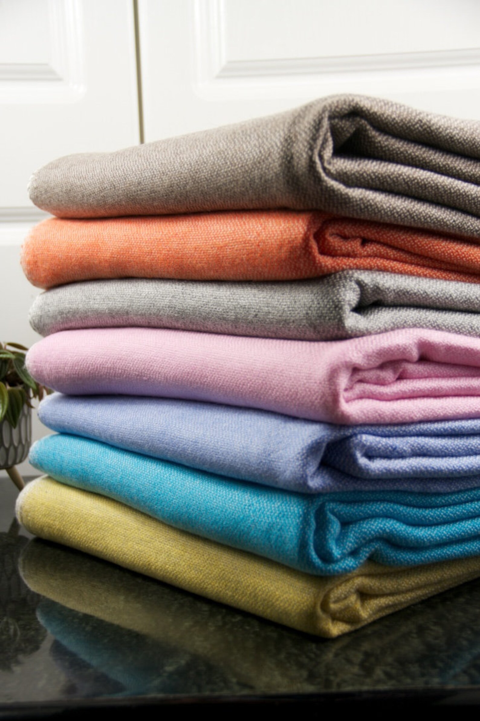 Royal Blue Cashmere Blanket Thick Scarf Large Shawl Meditation Etsy