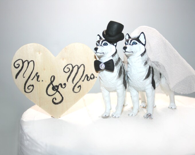 Wedding cake toppers of all sizes and shapes by
